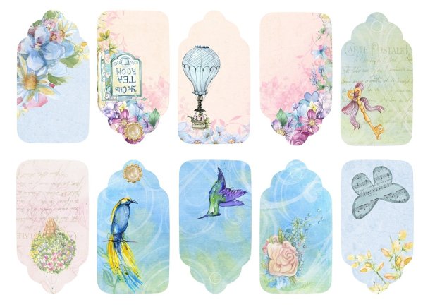 Теги для скрапбукинга