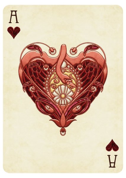 Туз карта Игральная арт