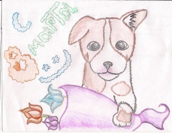 Красивый рисунок для мамы