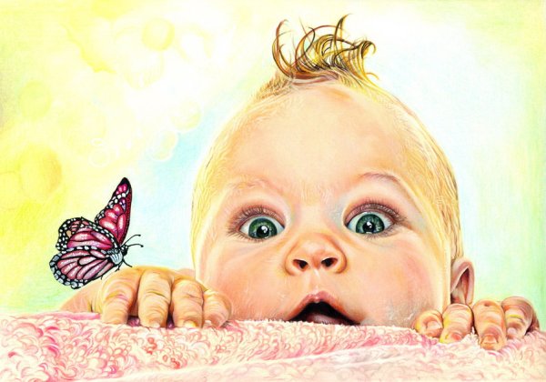 Детки красивые рисунки