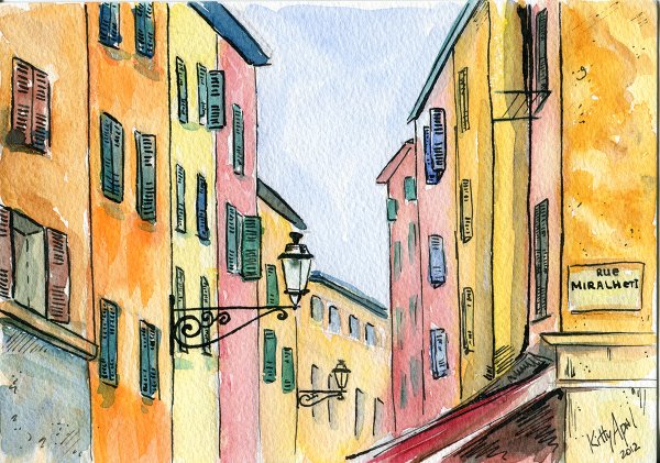 Улочки Испании картины