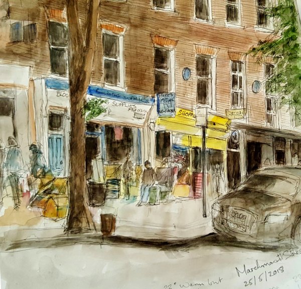 Городской пейзаж Юрия Шевчука