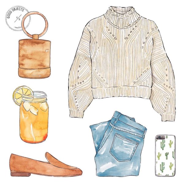 Модные Луки для рисования