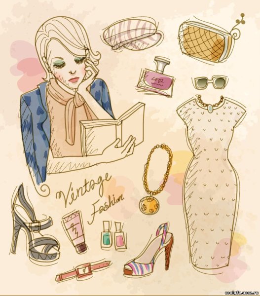 Аксессуары рисунок