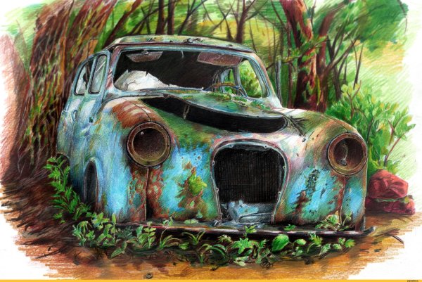 Нарисовать машину