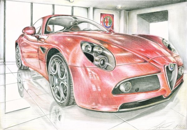 Автомобиль рисунок