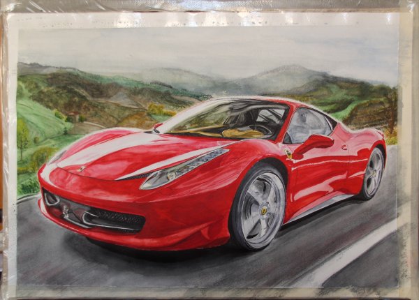 Картины с автомобилями