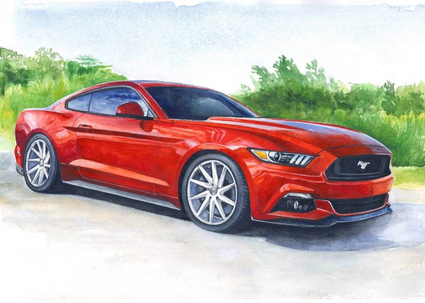 Нарисовать машину