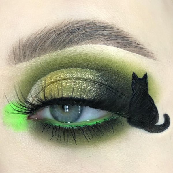 Макияж для зеленых глаз