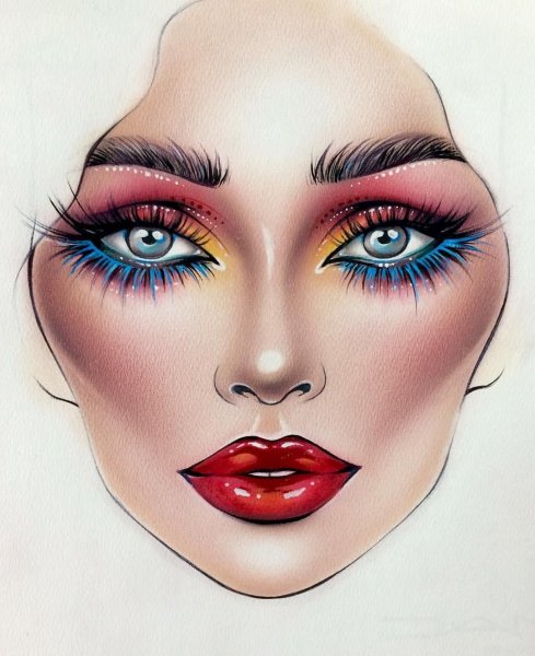 Зарисовки макияжа