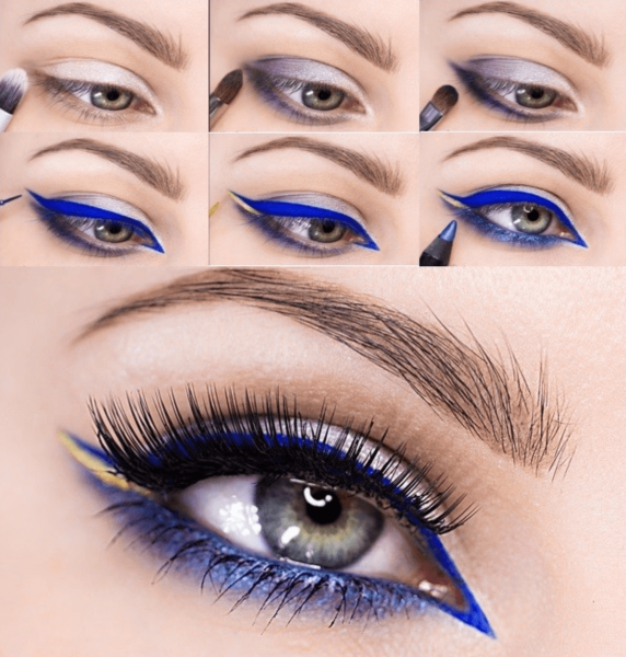 Стрелки макияж пошагово