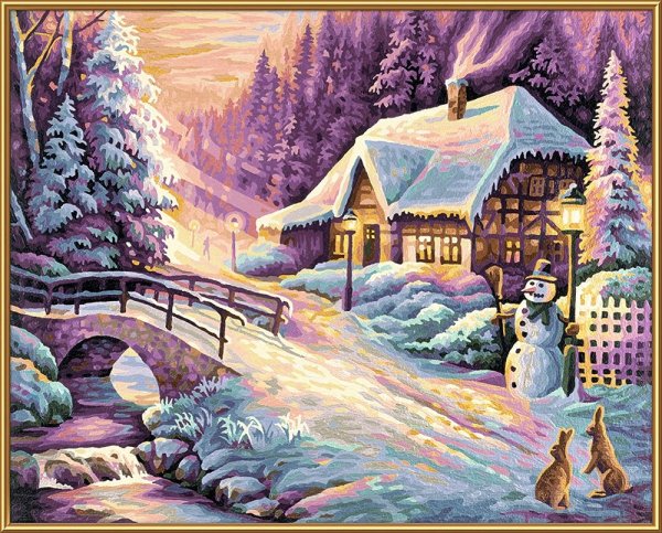 Картина шиппер зима