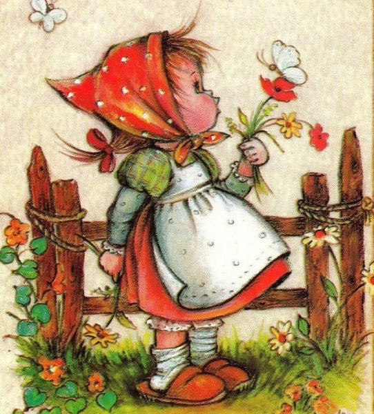 Старые открытки с днем рождения