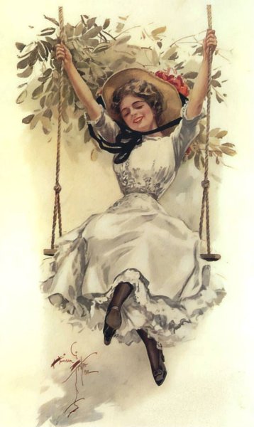 Харрисон Фишер открытки Винтажные