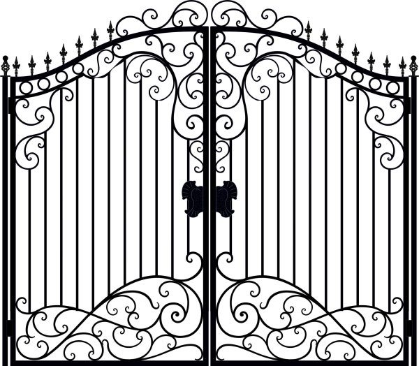 Воротоа +калитка решетка