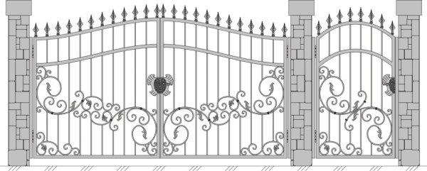 Орнамент для ворот