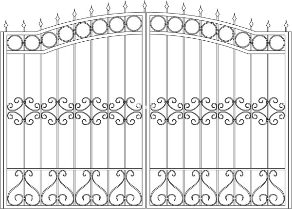 Орнамент для ворот