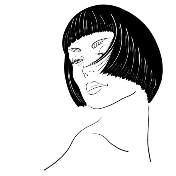 Прически Графика