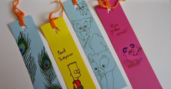 Рисунки для закладок