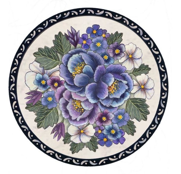 Красивые рисунки круглые