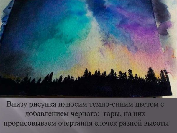 Живопись губкой