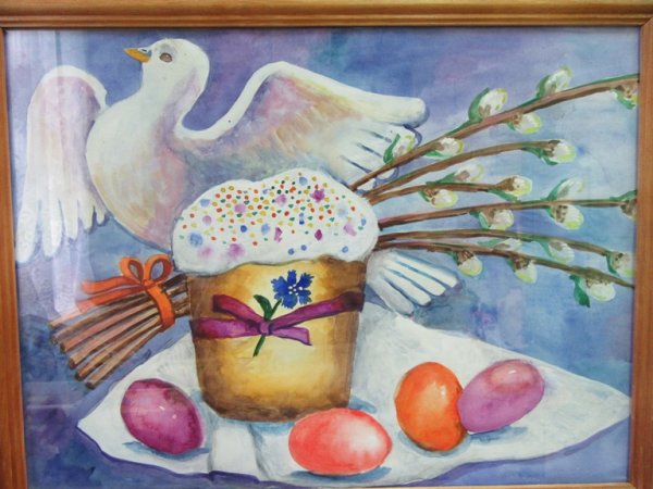 Рисунок на пасхальную тему