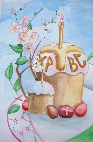 Рисование Пасха