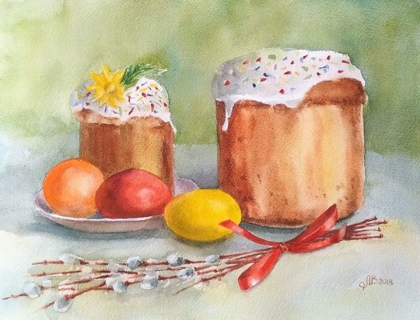 Пасхальный натюрморт