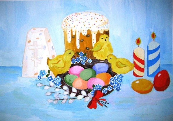 Пасхальные рисунки