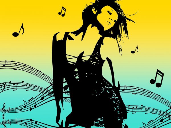 Рисунки в музыкальном стиле