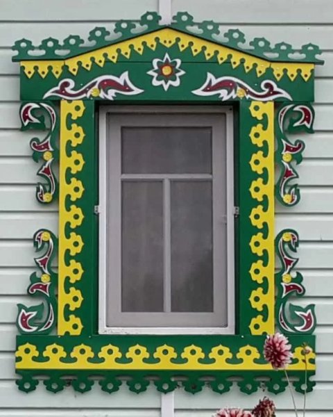 Расписные наличники