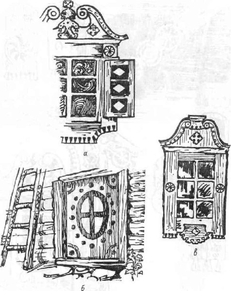 Окна со ставнями для рисования