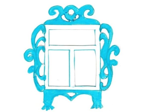 Трафареты на ставни окон