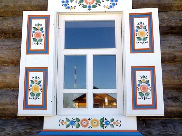 Расписные ставни