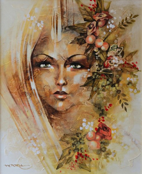 Женщина рисунок