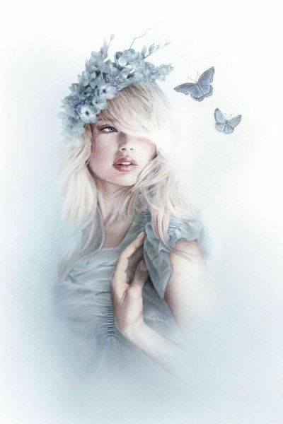 Портрет девушки весны