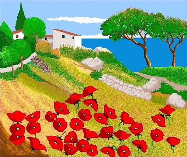 Красивые рисунки в пэйнте