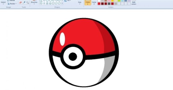 Простые рисунки в паинте