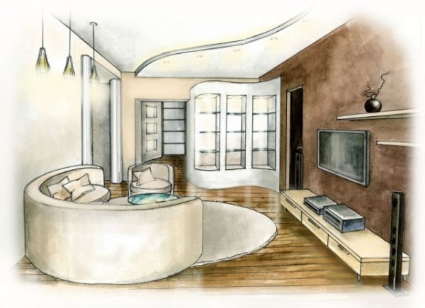 Нарисовать квартиру