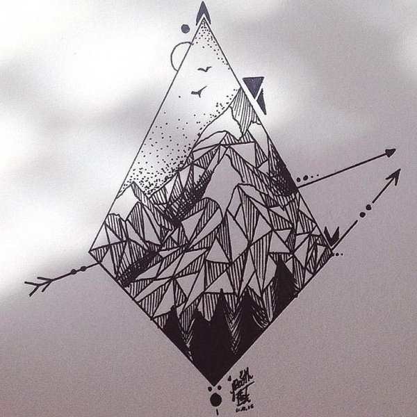 Рисование треугольниками