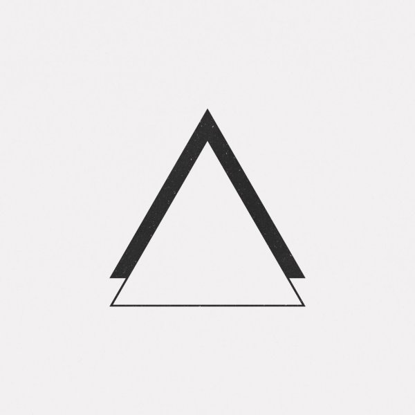 Тату Минимализм треугольник