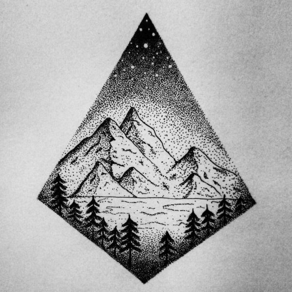 Пейзаж в треугольнике