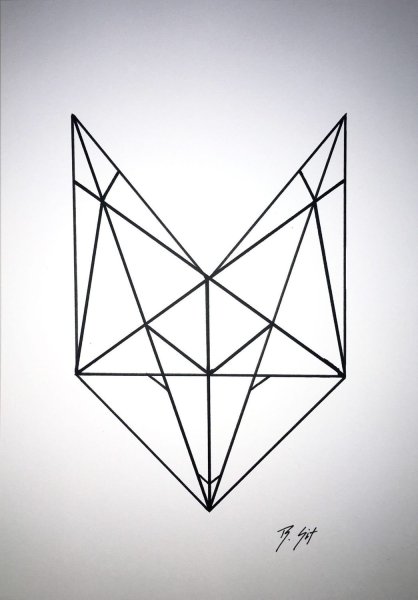 Тату эскизы треугольник