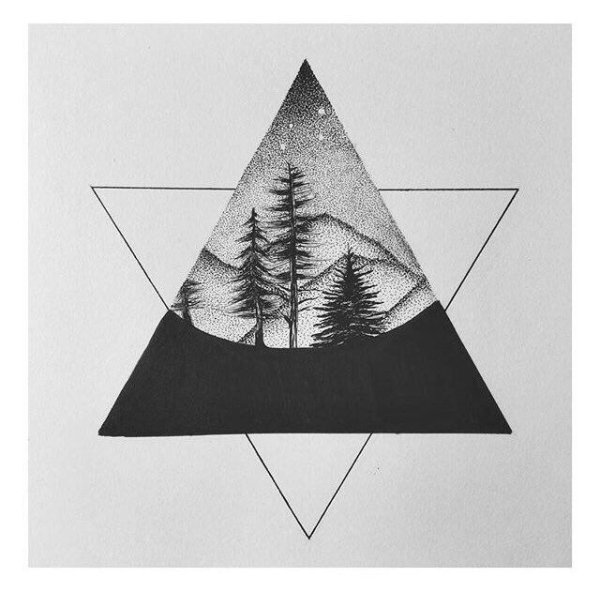 Абстракция треугольники