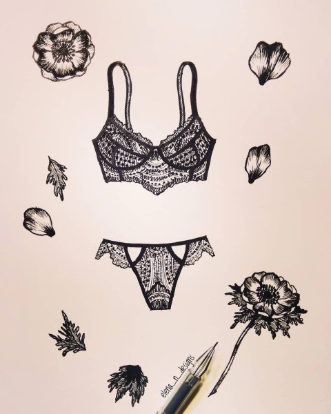 Эскизы Нижнего белья