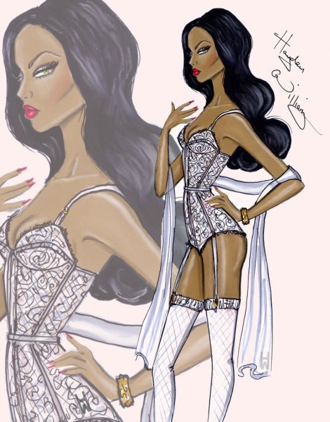 Иллюстрации фэшн Hayden Williams