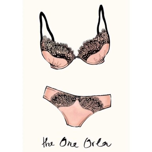 Нижнее белье для рисования