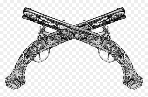 Дуэльные пистолеты 19 века чертеж