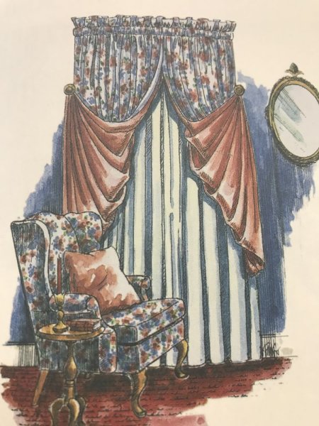 Шторы в живописи