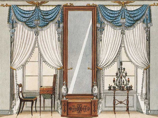 Шторы Ампир 19 век